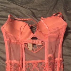 Victoria secret bustier / teddy 34C